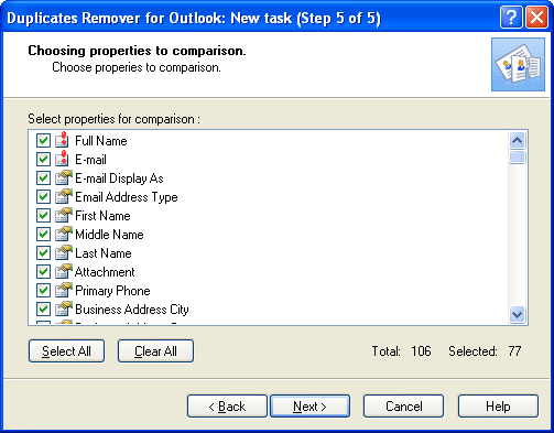 search duplicate - Duplicates Remover for Outlook
