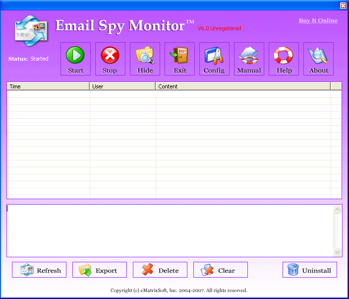 Email Spy Monitor