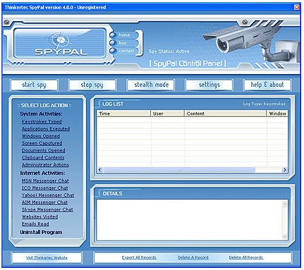 SpyPal Email Spy 2008