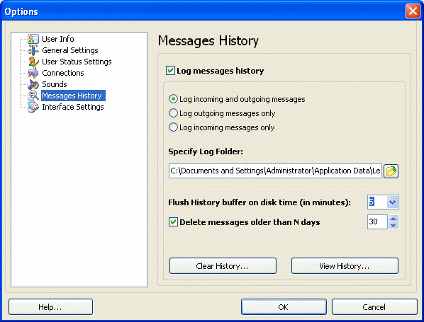 instant messaging system - popmessenger