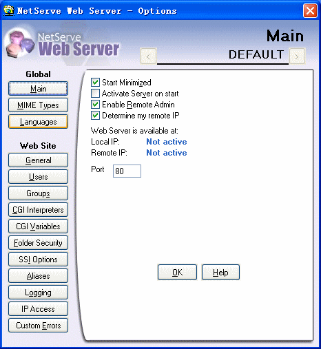 NetServe Web Server