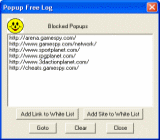 The Screenshot of Pop-up Free