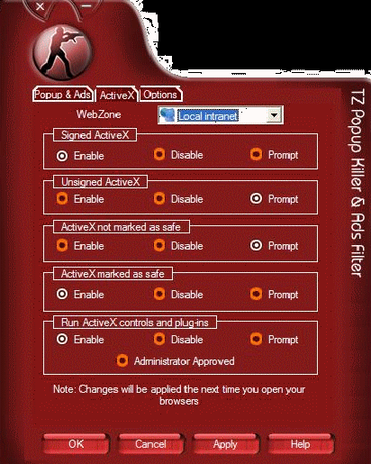 TZ Popup Ads Filter - Sites