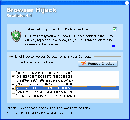 Browser Hijack Retaliator