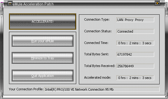 eMule Acceleration Patch