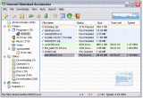 Internet Download Accelerator - Main interface