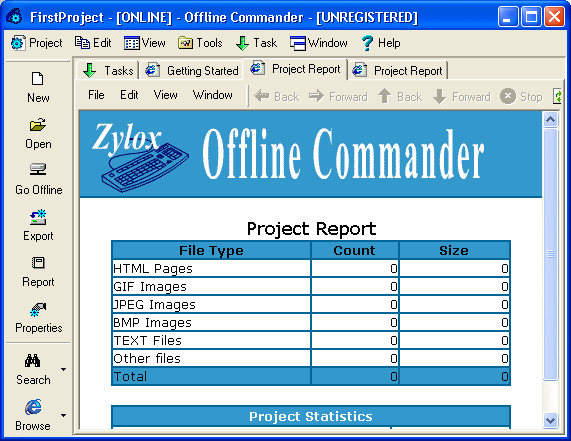 Offline Commander - Project Report
