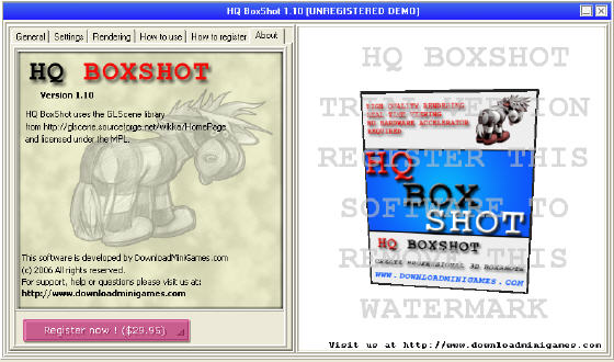 The Screenshot of HQ BoxShot