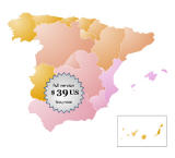 Spain Online Map Locator