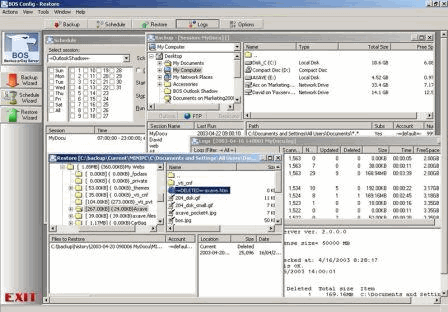 BOS Backup prOxy Server