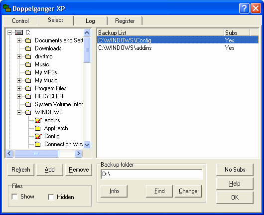 Select - Doppelganger XP