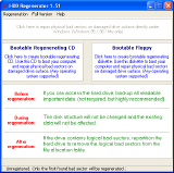 regenerate hard disk drive - HDD Regenerator