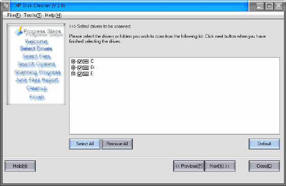 XP Disk Cleaner