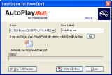 write Word autorun CD - AutoPlay me for PowerPoint