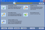 Main window of EaseUs DataRecoveryWizard