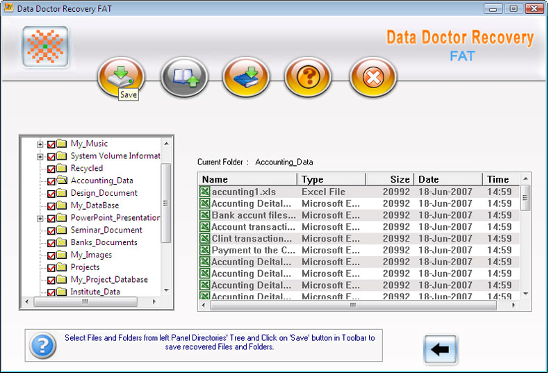 Fat File Undelete Tool