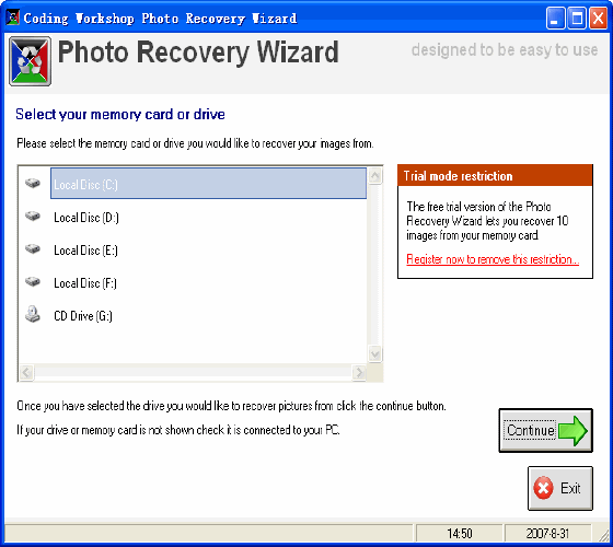 Photo Recovery Wizard