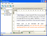 recover Word document - R-Word Recovery
