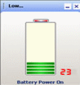 The Screenshot of Battery Monitoring