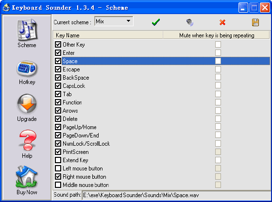 Keyboard Sounder