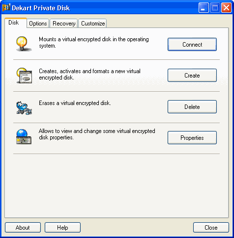 Dekart Private Disk