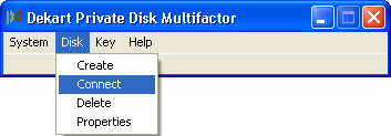 Dekart Private Disk Multifactor