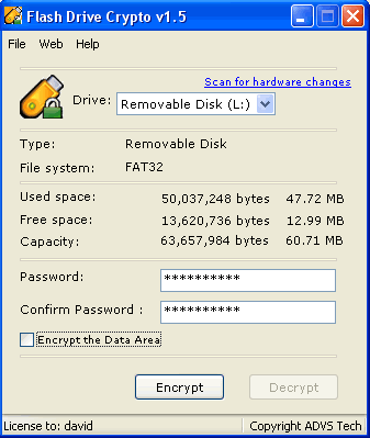 Screenshot - Select the target disk