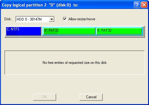 Copy Mode - Paragon Partition Manager