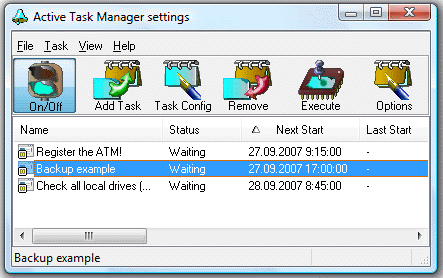 Active Task Manager