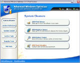 Main window of Advanced Windows Optimizer