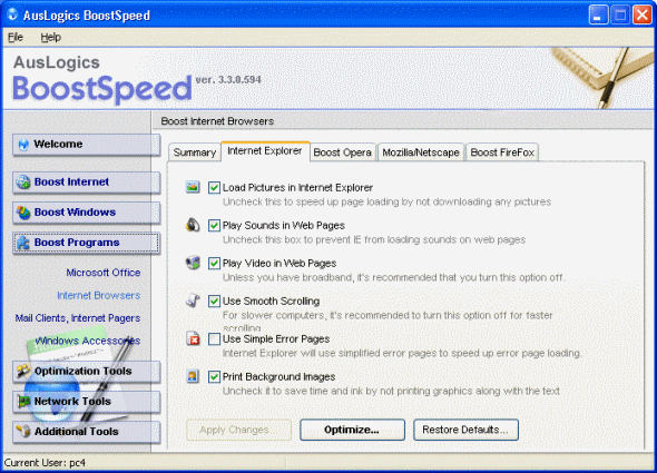 Boost Internet Explorer performance