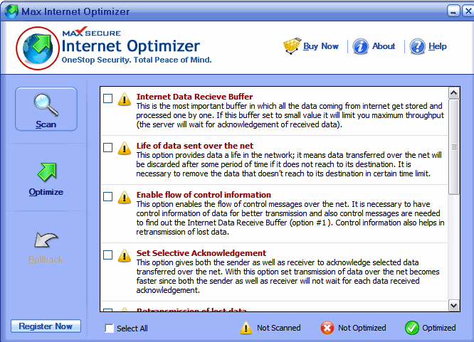 Max Internet Optimizer