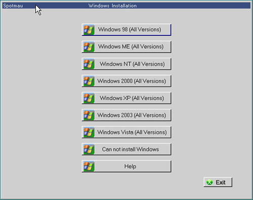 Windows Installation of Spotmau PowerSuite 2007