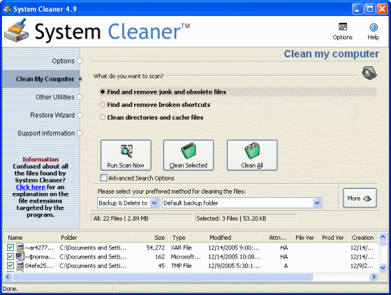 System Cleaner