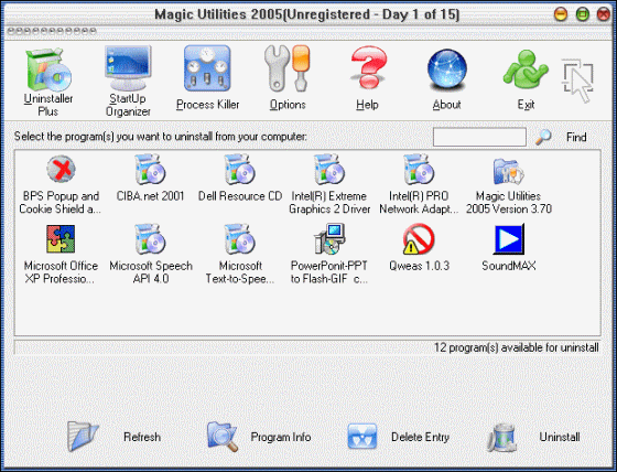 Magic Utilities 2005