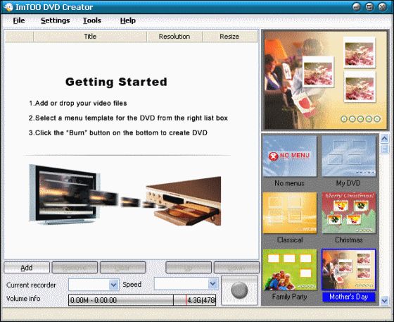 ImTOO DVD Creator