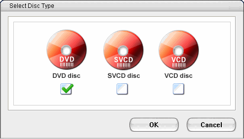 Select Disc Type