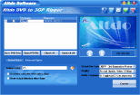 Main window of Altdo DVD to 3GP Ripper