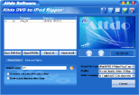 Main window of Altdo DVD to iPod Ripper