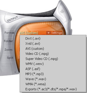 iSofter DVD Ripper Platinum - Output settings