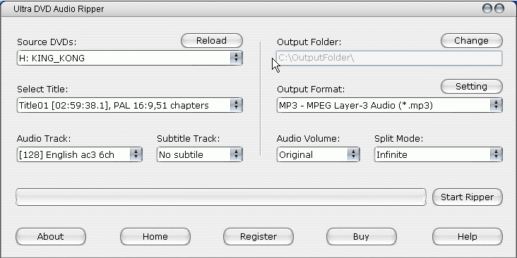 Ultra DVD Audio Ripper