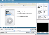 Main window - Xilisoft DVD to iPod Converter