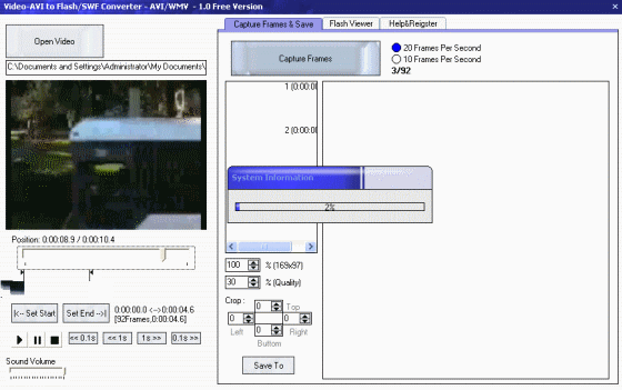 screenshot - Capture Frames