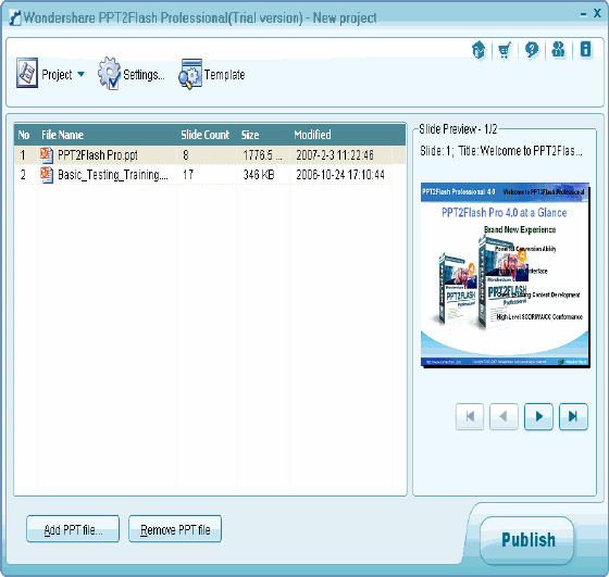 Wondershare PPT2Flash Professional