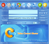 video_convert_master - Main interface