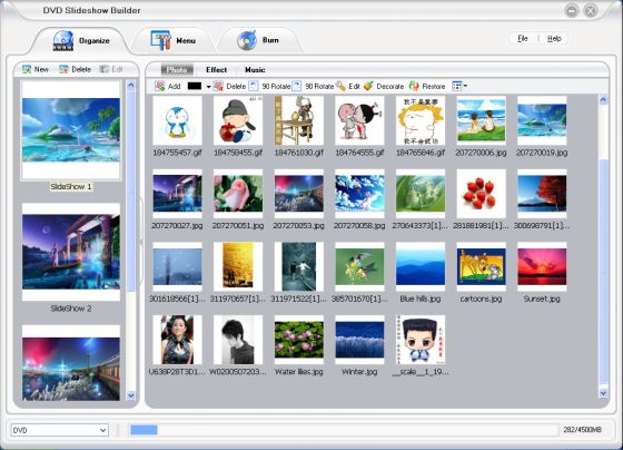 Wondershare DVD Slideshow Builder