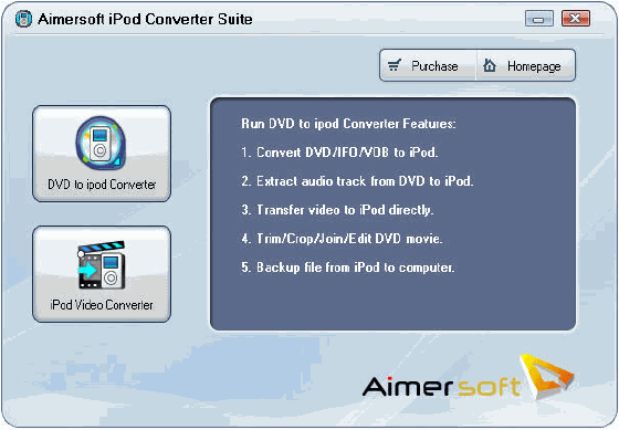 Aimersoft iPod Converter Suite