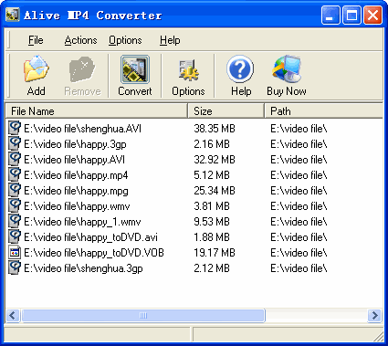 Alive MP4 Converter