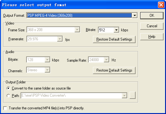 Alive PSP Video Converter