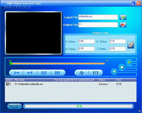 AMV Video Converter - Free convert AVI MPEG DAT WMV WMA ...